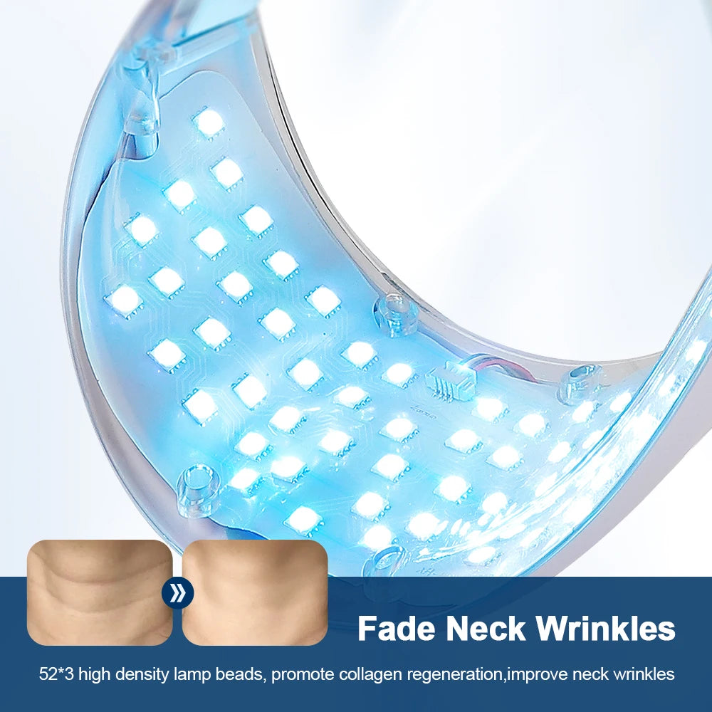 7-Color LED Face & Neck Mask | Photon Light Therapy Skin Rejuvenation