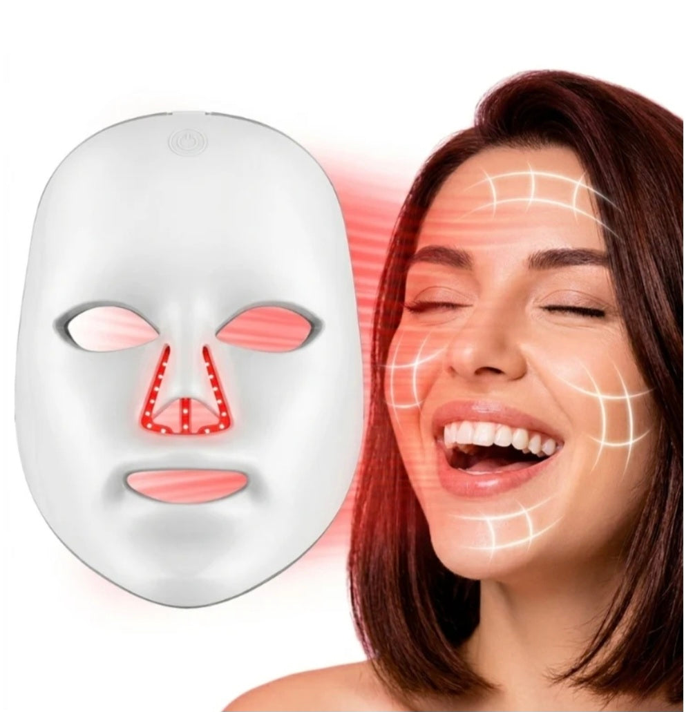 7-Color LED Face & Neck Mask | Photon Light Therapy Skin Rejuvenation
