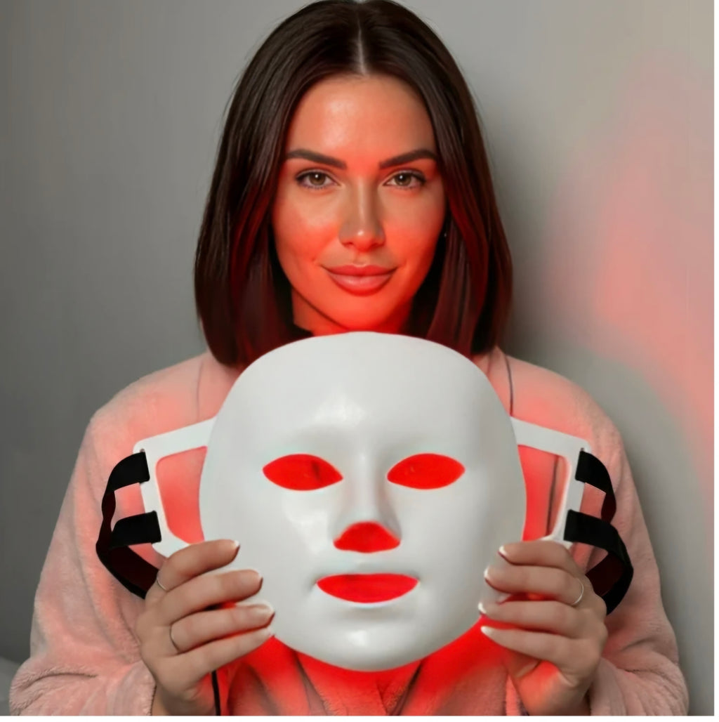 7-Color LED Face & Neck Mask | Photon Light Therapy Skin Rejuvenation