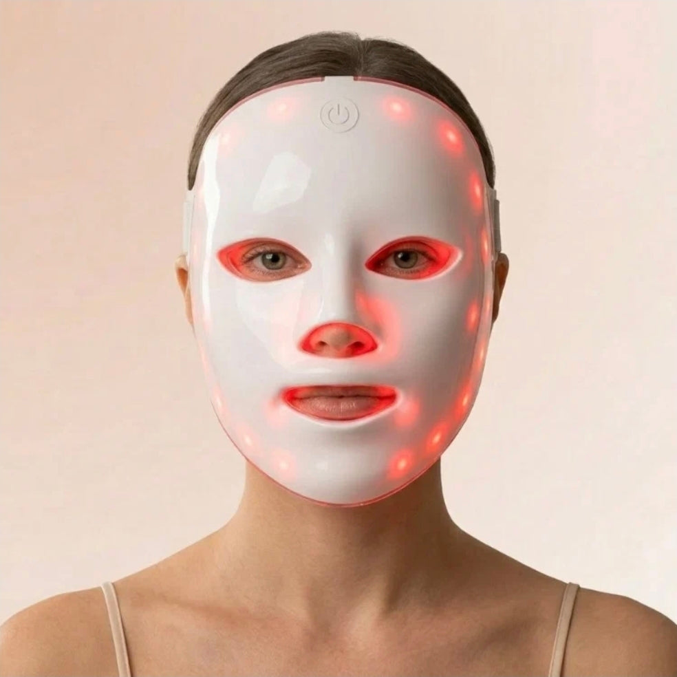 7-Color LED Face & Neck Mask | Photon Light Therapy Skin Rejuvenation